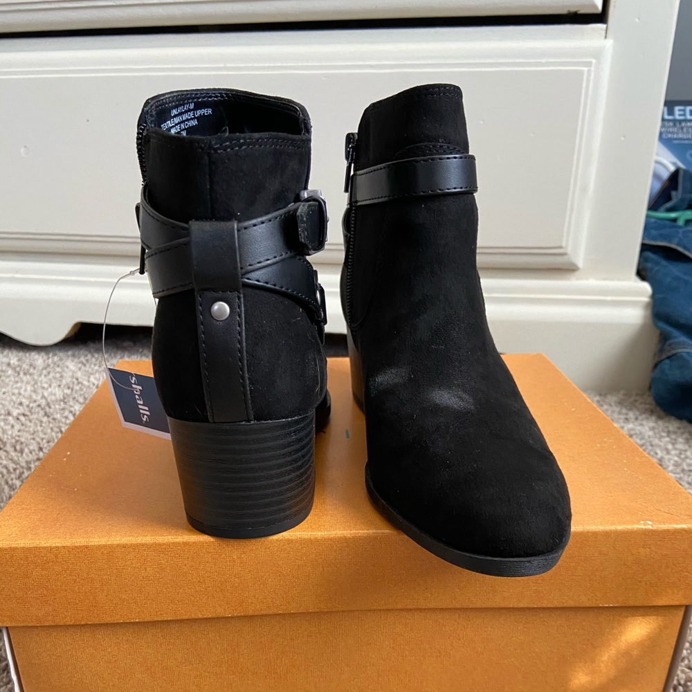 Black booties